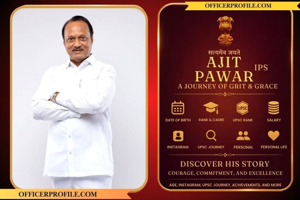 Ajit Pawar IPS Officer: Age, Education, Family & Success Story