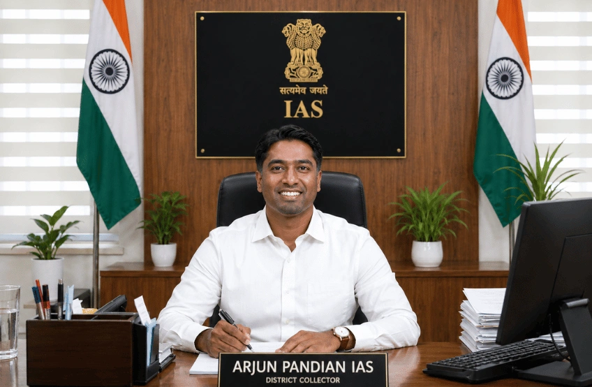 Who is Arjun Pandian IAS: Age 36, Wife, Family, Kasargod Collector & Success Story Who is Arjun Pandian IAS: Age 36, Wife, Family, Kasargod Collector & Success Story