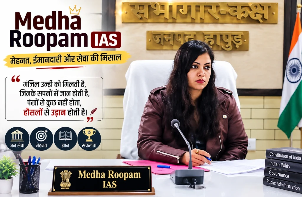 Medha Roopam IAS: Age, Education, Family, Current Posting & Success Story
