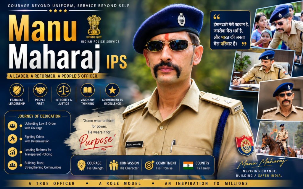 Who is Manu Maharaj IPS? Biography, UPSC Rank & Current Posting Who is Manu Maharaj IPS? Biography, UPSC Rank & Current Posting