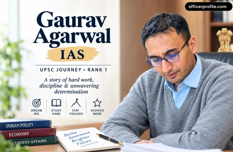 Gaurav Agarwal IAS: UPSC AIR 1 – Education, Family, Current Posting & Success Story Gaurav Agarwal IAS: UPSC AIR 1 – Education, Family, Current Posting & Success Story