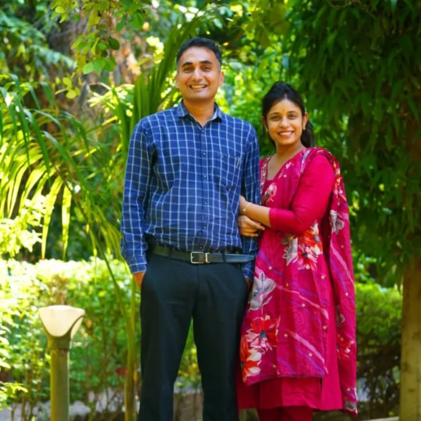 Gaurav Agarwal's family