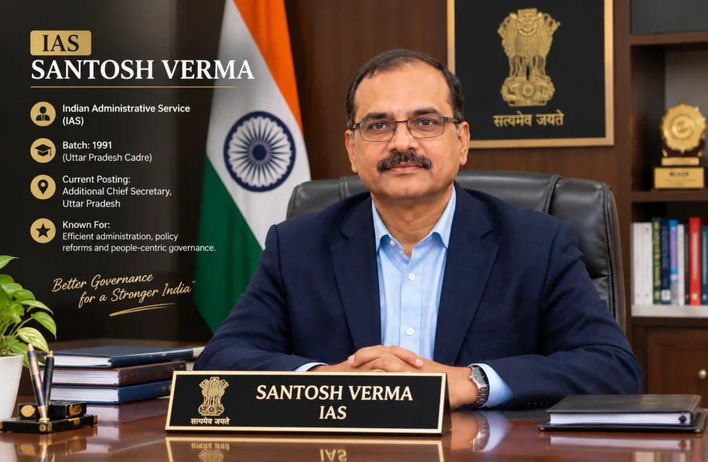 IAS Santosh Verma: Age, Cadre, Batch, Education, Current Posting & Success Story IAS Santosh Verma: Age, Cadre, Batch, Education, Current Posting & Success Story