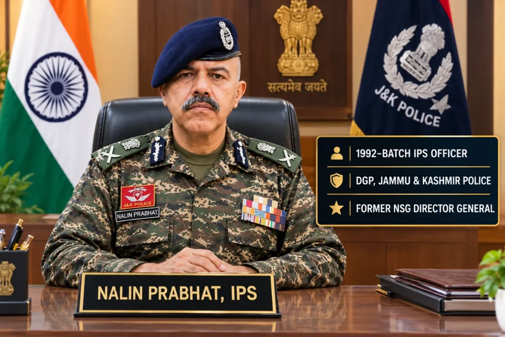 Nalin Prabhat IPS: J&K DGP – Education, Age, Batch, Career, Awards & Current Posting Nalin Prabhat IPS: J&K DGP – Education, Age, Batch, Career, Awards & Current Posting